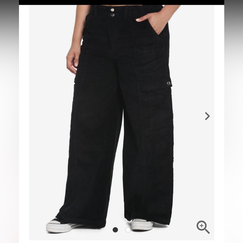 Hot Topic NWT Plus Size Wide Leg Corduroy Pants Size 5X